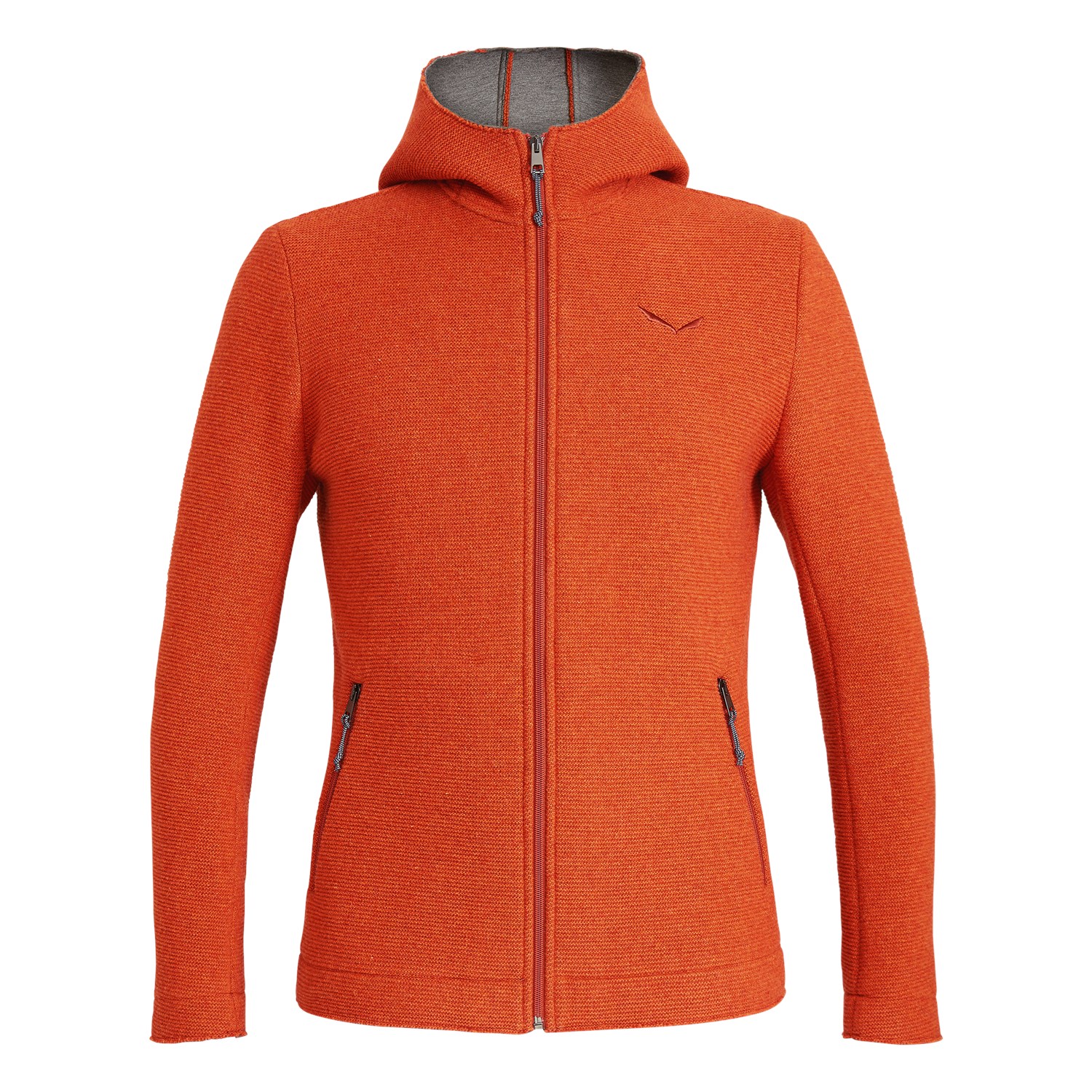 Chaqueta Plumas Hombre Chile - Salewa Sarner Wool - Naranjas - PLOU-43796